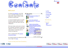 Tablet Screenshot of benfante.com